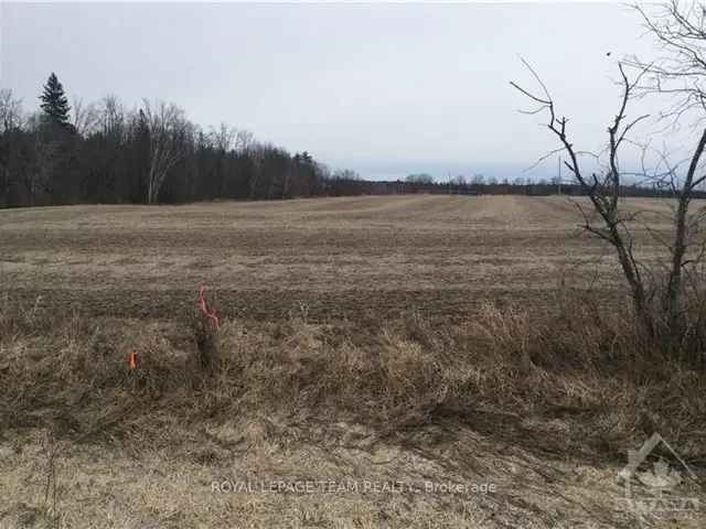 Land For Sale in Mississippi Mills, Ontario