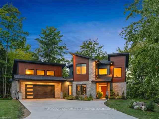 Modern Home Comfort Near Lake Huron