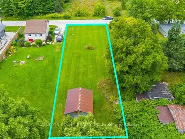 Land For Sale in Wiarton, Ontario