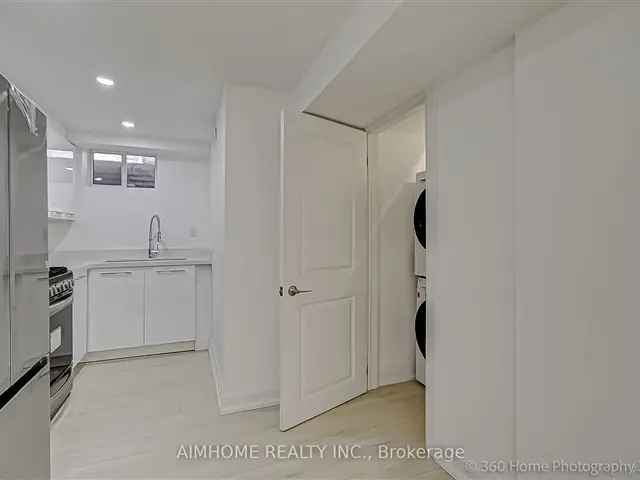 Newly Renovated Basement Apartment 2 Bedrooms 1 Study