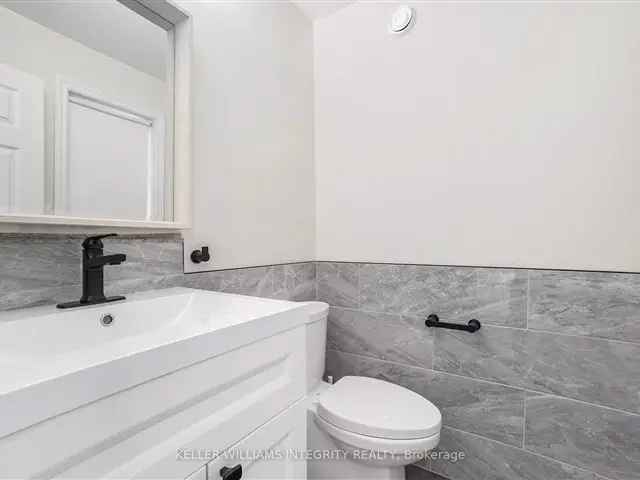 Exceptionally Renovated End Unit Townhome For Rent