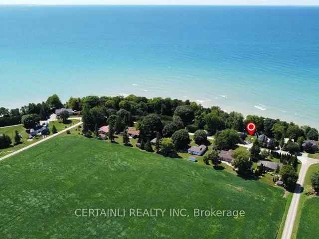 Grand Bend Lakefront Investment Opportunity Two Homes Private Beach