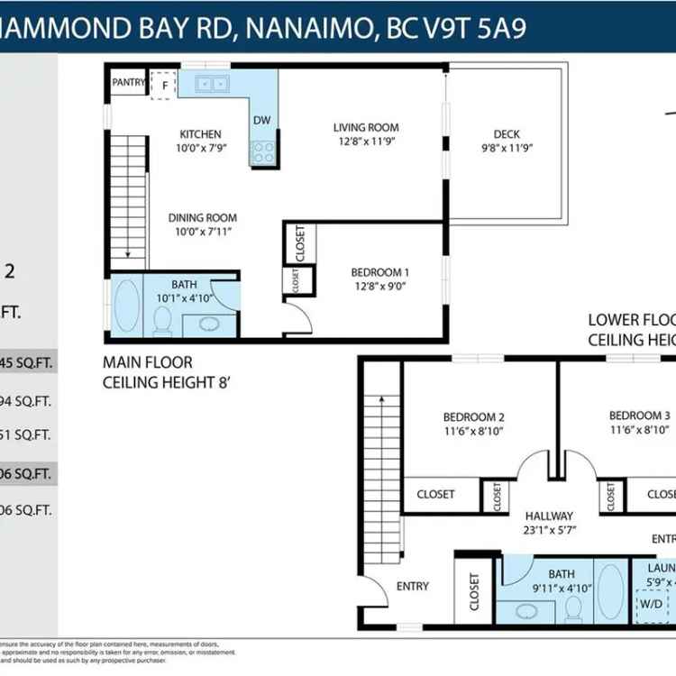 3-Bedroom Townhome for Sale in North Nanaimo