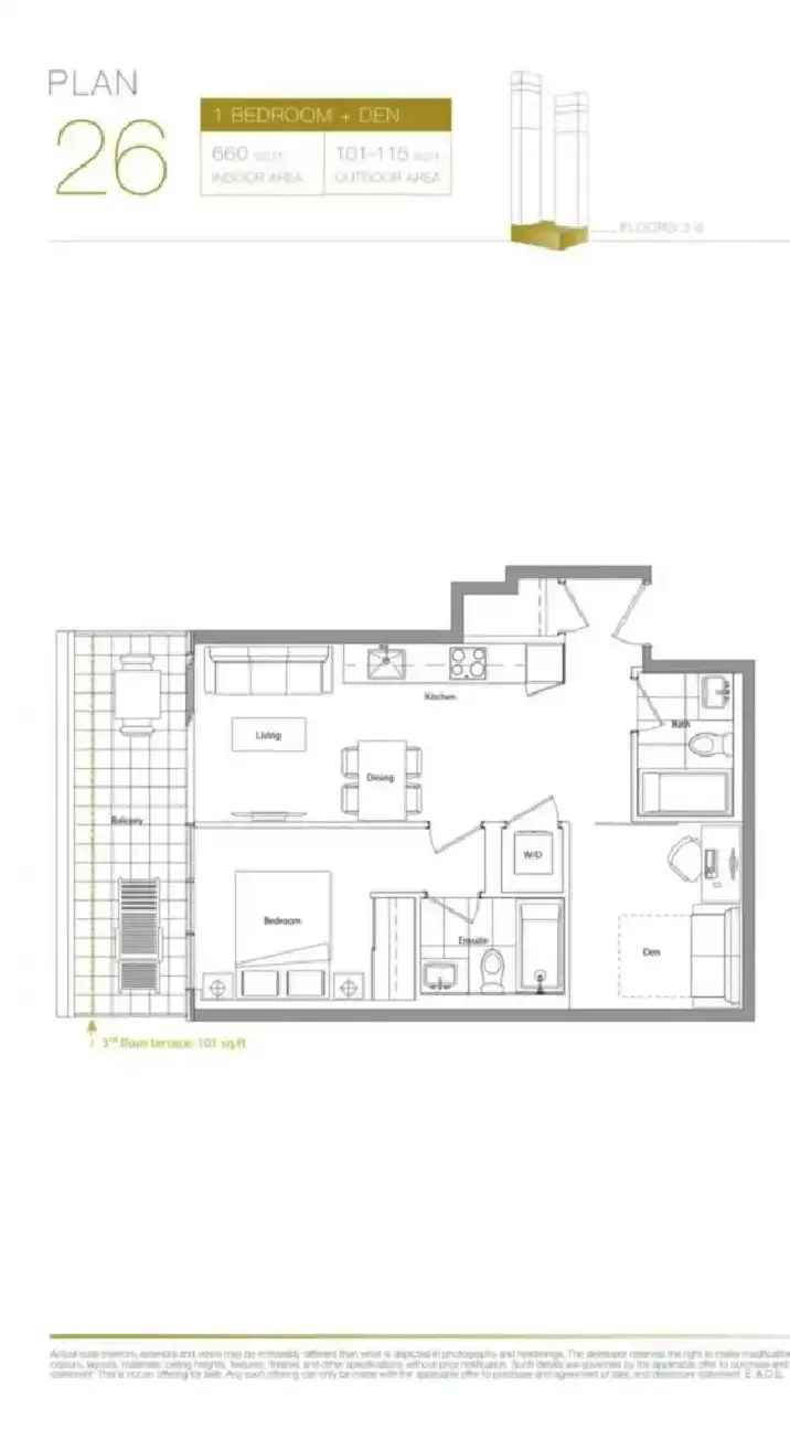 Concord Cityplace Condo 1 Bed 2 Bath May 2025 Occupancy