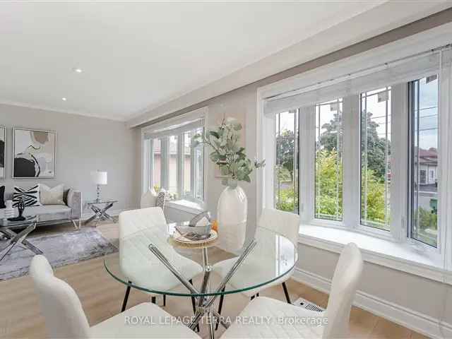 Beautifully Renovated 4-Bedroom Backsplit in Toronto