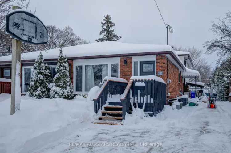 Updated 4-Level Semi-Detached Home with Inground Pool