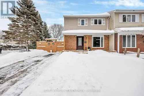 Barrhaven Semi-Detached Home For Sale