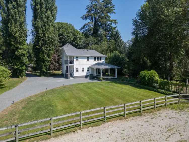 A $2,798,000.00 House with Acreage with 3 bedrooms in Campbell Valley, Langley