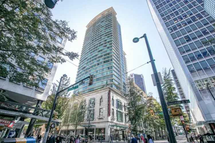 Downtown Vancouver Condo for Sale The Hudson 1 Parking Pets Allowed