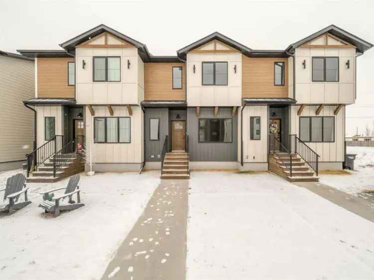 New 3-Bed Townhomes in Fort Macleod