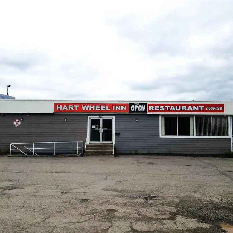 Restaurant Building for Sale on Highway 97 Prince George BC
