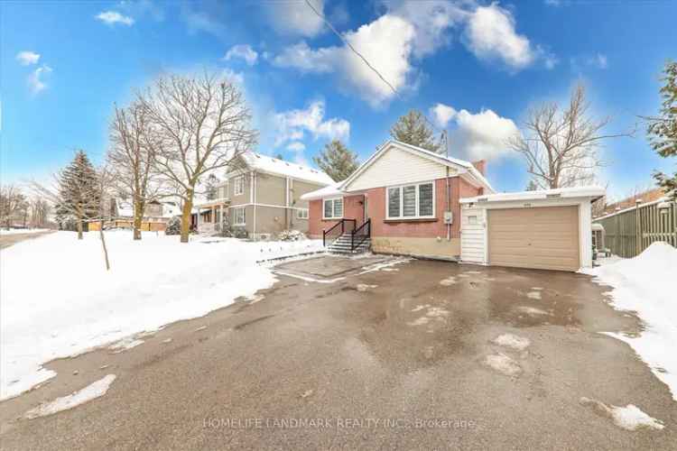 Buy Bungalow in Downtown Stouffville with Modern Updates and Private Lot