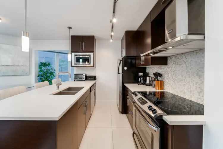 Downtown Vancouver Condo for Sale - 2 Beds, Fully Furnished, Garden Views