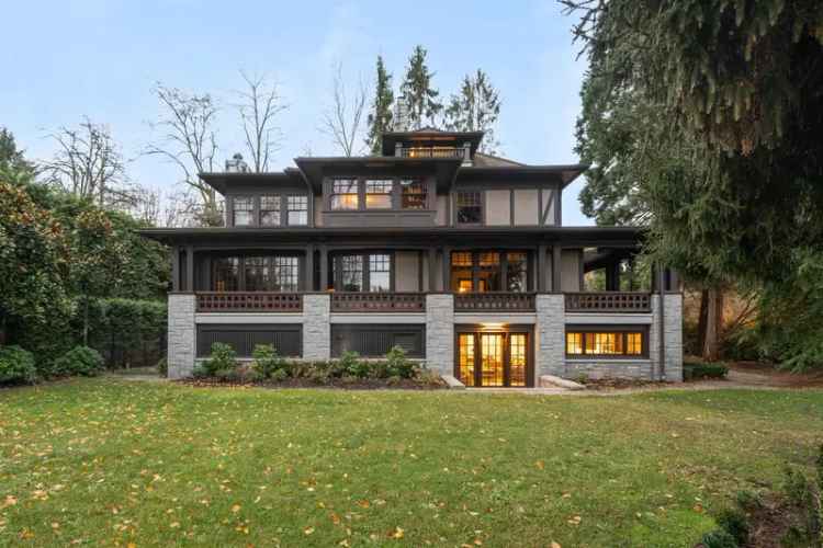 Shaughnessy House for Sale: Super Yacht Inspired Grand Maison