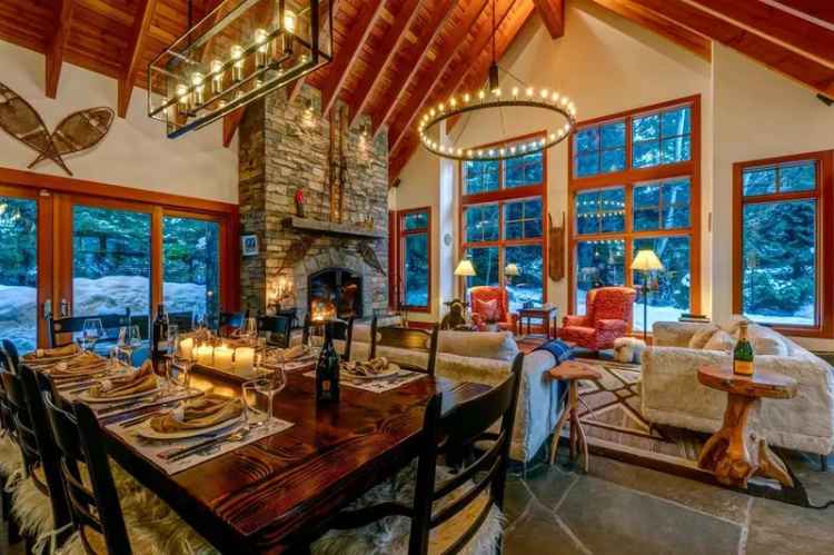 Luxury 7-Bedroom Chalet near Alta Lake Whistler