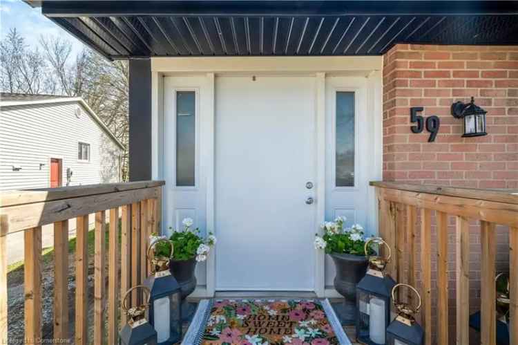 Updated 3-Bedroom Semi-Detached Backsplit in Woodstock