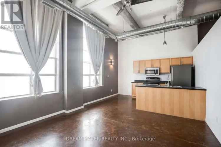 Rent Spacious One Bedroom Loft in Hamilton with Modern Finishes