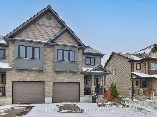 1500 Sqft Semi-Detached Home in Simcoe