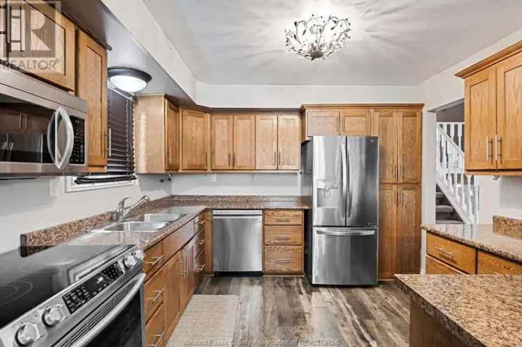 Updated 3-Bedroom Backsplit in Belle River