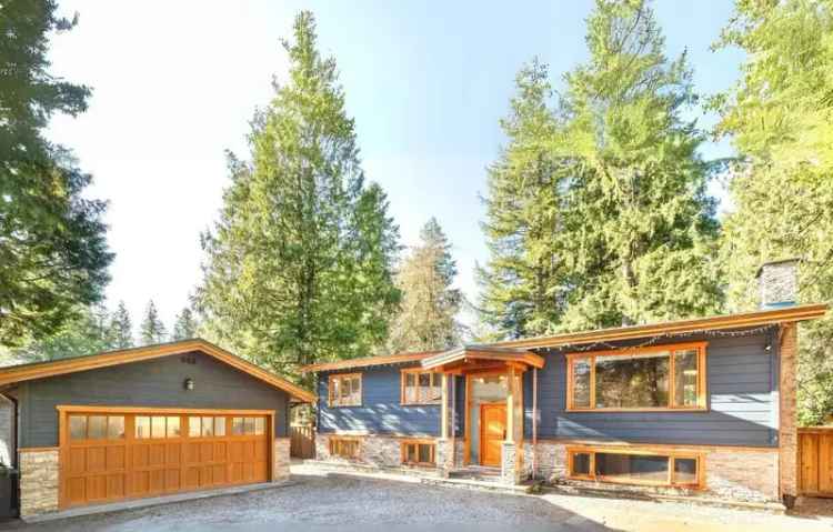 4793 CAPILANO Road in North Vancouver: Canyon Heights NV House for sale : MLS®# R2965080