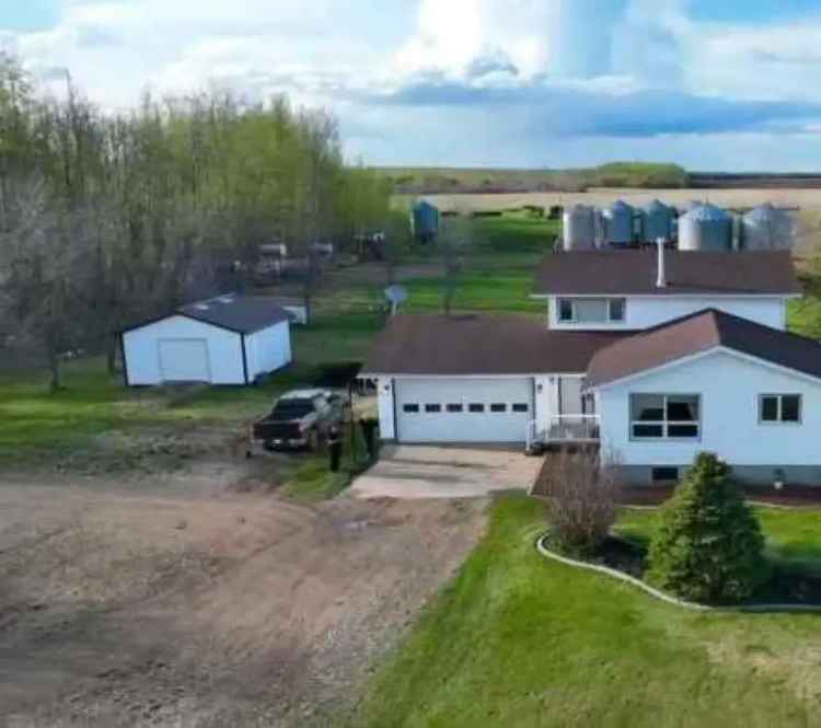 For Sale Acreage with Home and Shop Near Spirit River