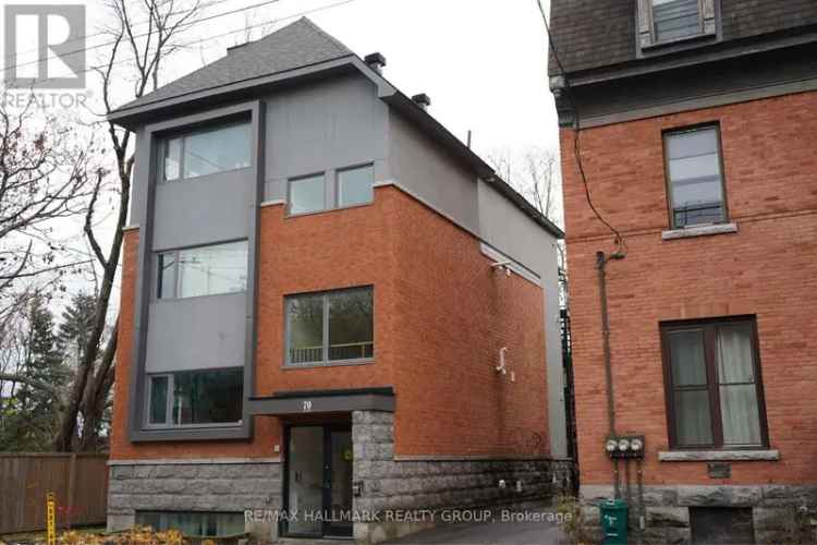 Ottawa Sandy Hill Investment Property - 4 Unit Multi Family Home Near University