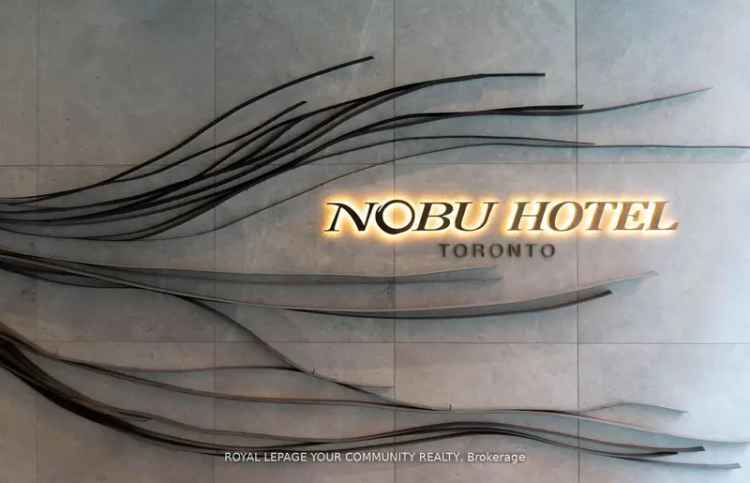 Nobu Residences Toronto Luxury Penthouse 3-Bed 2-Bath