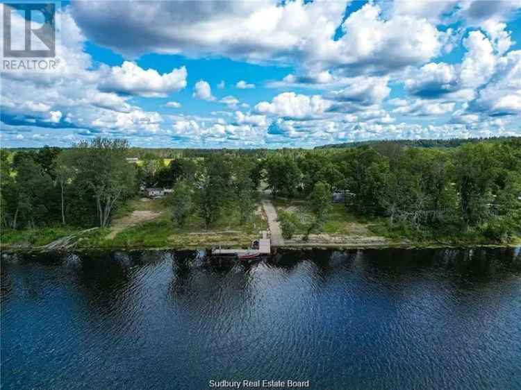 12-Acre Waterfront Lot with Barn Shed and Camper - Hobby Farm Potential