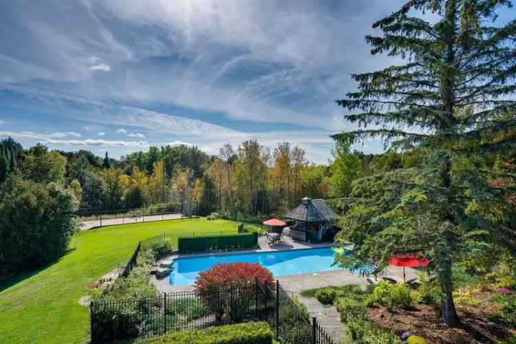 Ultimate Canadian Home Near Whitby Offers Resort-Like Perks on 10 Acres