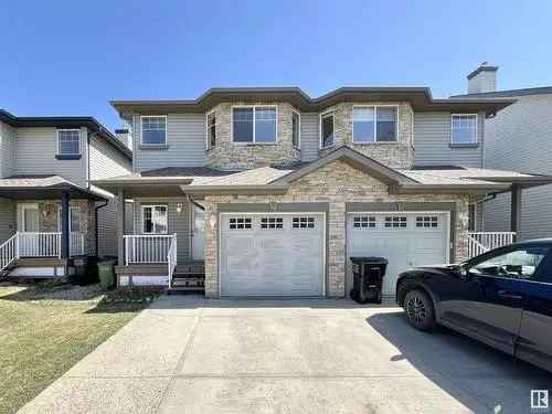 Half Duplex For Sale South Terwillegar Edmonton