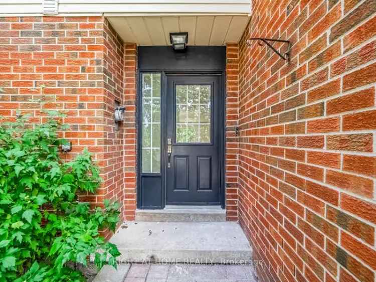 Dundas Sixth Line Freehold Townhouse Modern Renovation