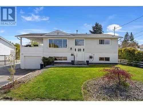 4 Bed Home with Detached Workshop Rutland Kelowna