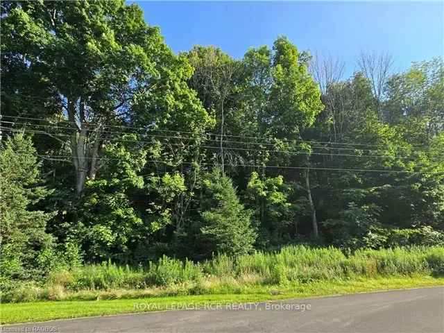 Great Building Lot Meaford Thornbury Stunning Views