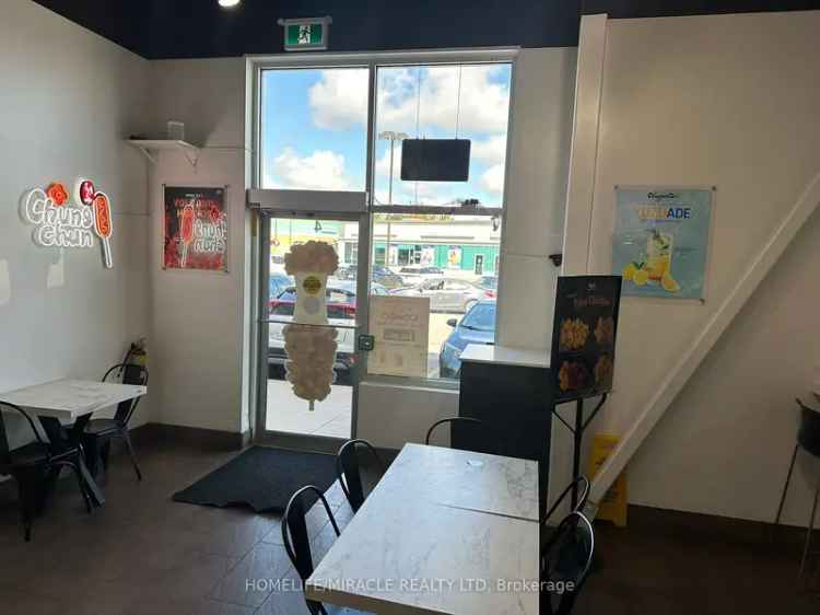 Orillia Fast Food Business For Sale High Traffic Exclusive Location