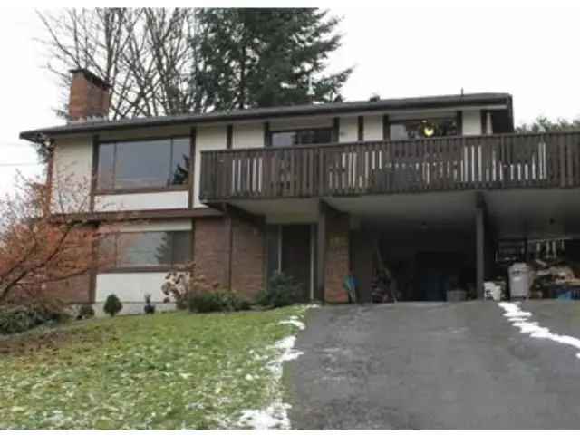 Coquitlam Ranch Park House for Sale: 4 Beds, 3 Baths, Large Lot, Development Opportunity