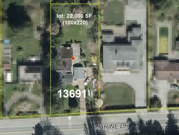 Ocean View Lot White Rock Marine Dr 4 Unit Potential