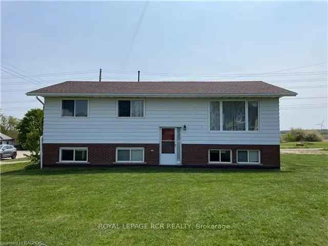 3 1 Bedroom Raised Bungalow Near Bruce Power and Lake Huron