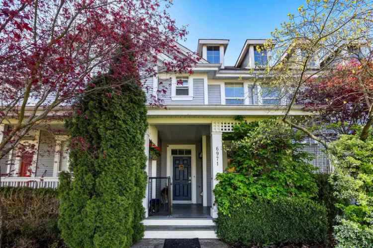 4 Bedroom Row House in Cloverdale BC Family Home Near Park and Skytrain