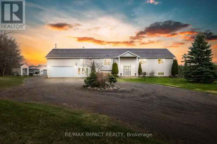 Stunning 5-Acre Raised Bungalow with In-Law Suite and Breathtaking Views