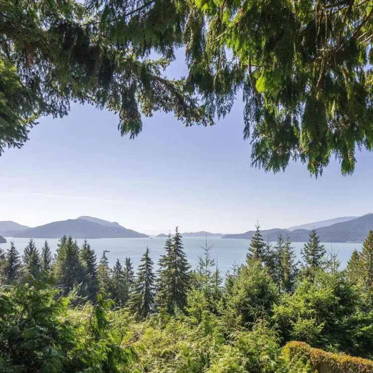 Lions Bay Oceanview Home for Sale