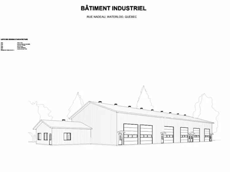 Industrial condo for rent, 130, Rue Nadeau, 3, Waterloo - Proprio Direct