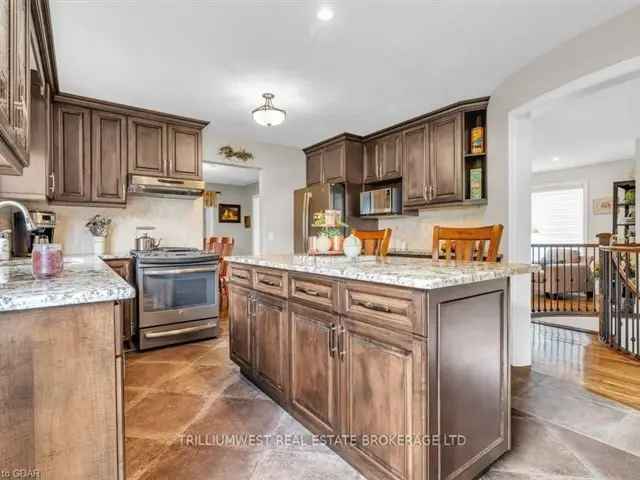 Breslau Oasis: Updated 4-Bedroom Home with Workshop