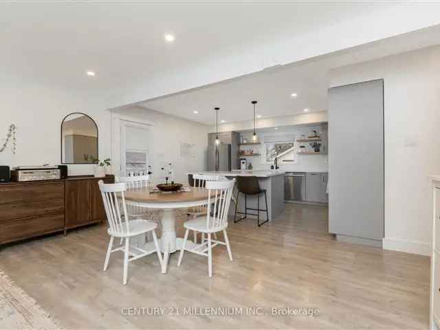 Meticulously Upgraded Orangeville Home: Open Concept, Finished Basement, Large Backyard Workshop