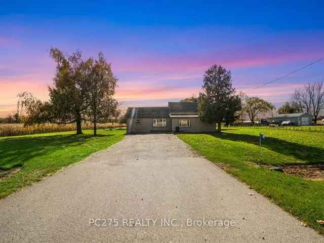 Spacious Farmhouse with Vaulted Ceiling and Updated Amenities