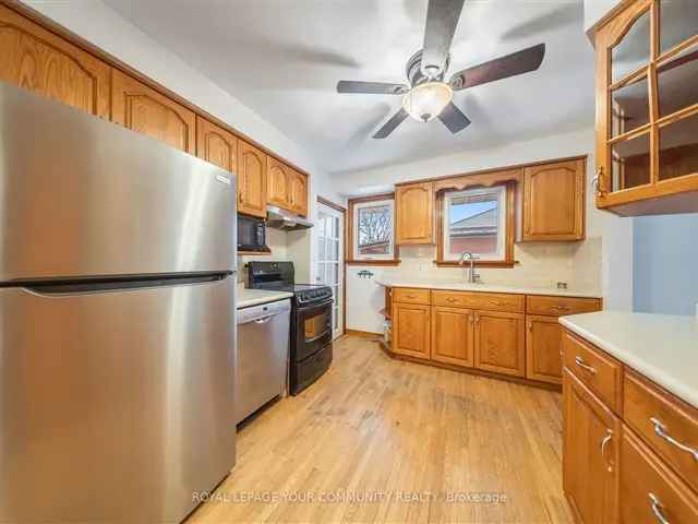 Spacious 2+1 Bedroom Bungalow in Desirable Brantford Neighborhood