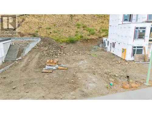 Ready to Build 8900+ Sqft Lot in West Kelowna