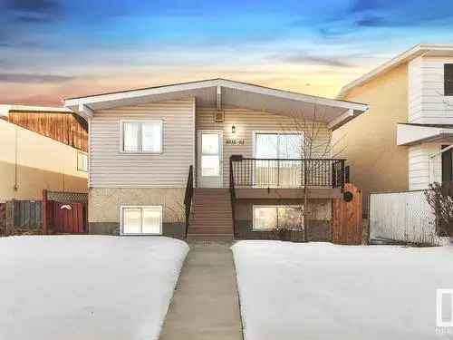 Buy House in Bonnie Doon Edmonton Featuring In-Law Suite and Updates