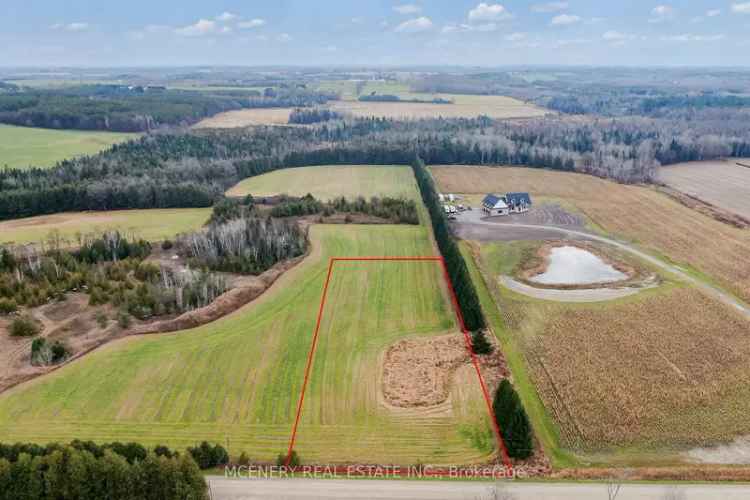 Two Acre Lot with Stunning Views in Erin
