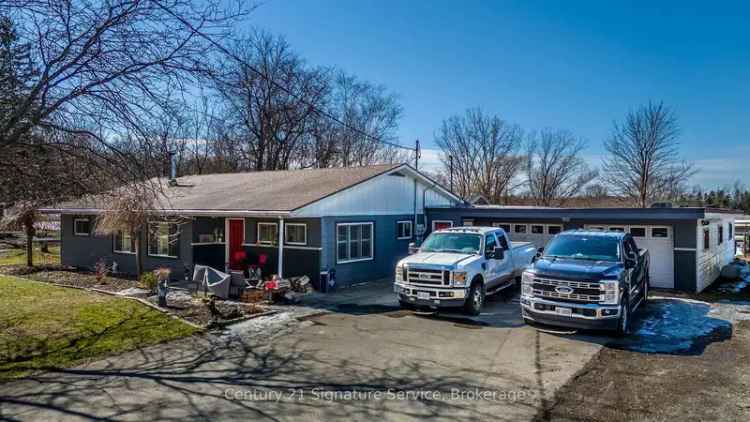 4.5 Acre Rural Farm with Modern Barn and Bungalow