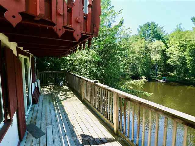 Black River Chalet: Private Riverfront Retreat with Sauna